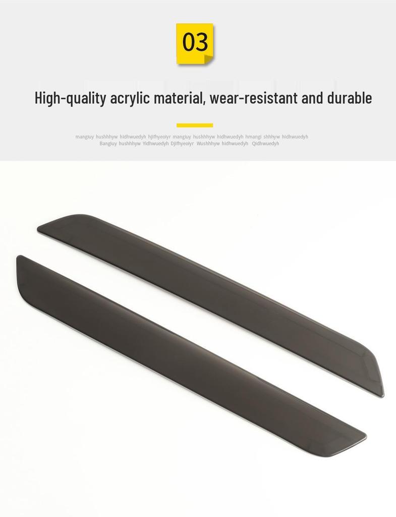 Smoked Rear Fog Light Cover for 23-25 Land Rover Range Rover