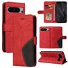 Suitable for Google 8Pro mobile phone leather case, one plus 11 two-color splicing card wallet case Nokia G22