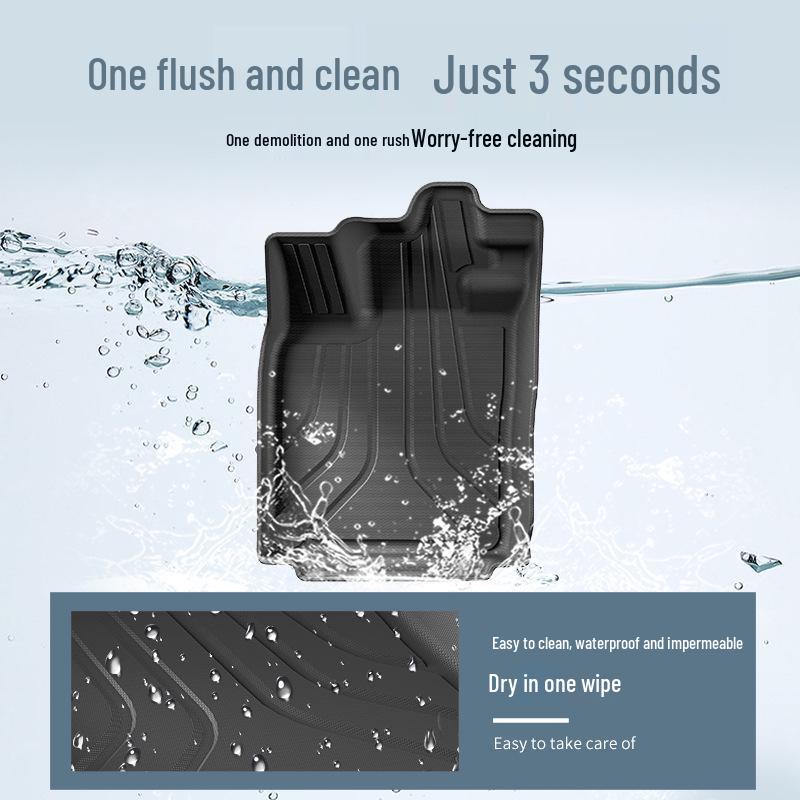 Volkswagen ID.7 VIZZION TPE Floor Mats - Eco-Friendly, Car-Specific, All-Weather