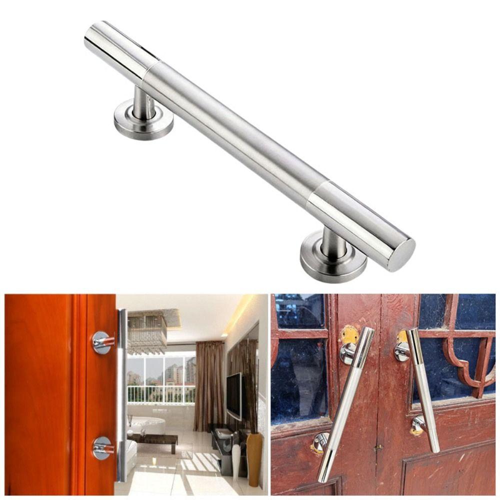 Brushed Surface Door Knob Stainless Steel Wooden Door Handle Cabinet Closet Handle  Wooden Door