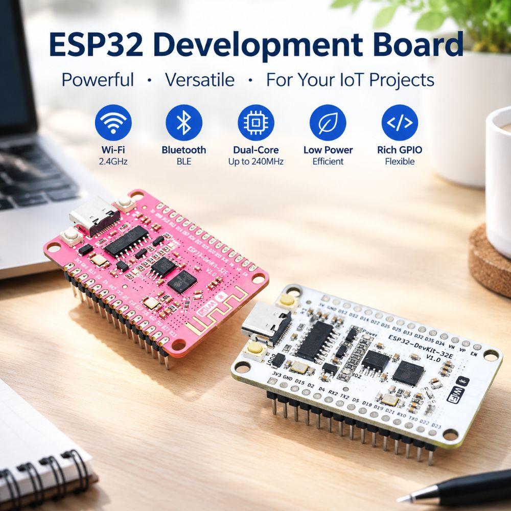 2.4GHz WiFi ESP32 V3 Microcontroller Type-C Development Board ESP32 Dev Board  IoT Prototyping