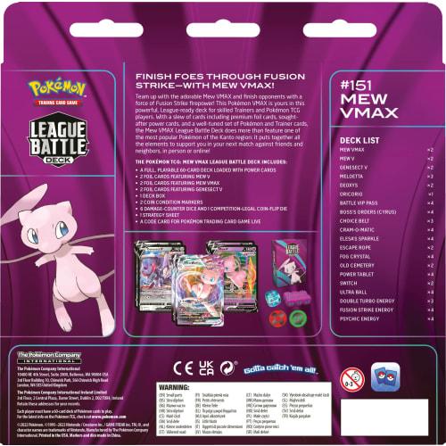 Pok?mon Trading Card Game: Mew VMAX League Battle Deck
