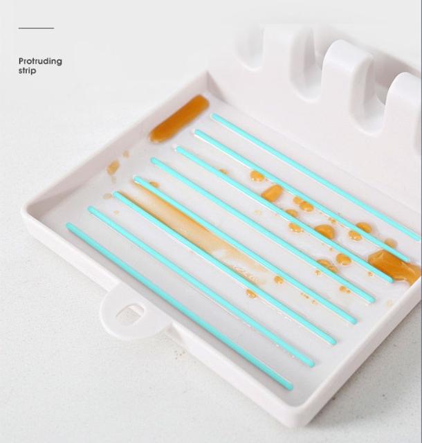 Veelzijdige keukenorganizerset Wandgemonteerde opbergruimte voor spatels, deksels van pannen, eetstokjes en soeplepels, duurzaam plastic