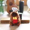 Toy Plush Kapibara Keychain Bag Decor Pp Cotton Stuffed For Kids Gift Decor