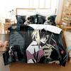 Tengen Toppa Gurren Lagann Bedding Set Single Twin Printed With Pillowcase Duvet Cover Soft Single Double Queen Super King Size