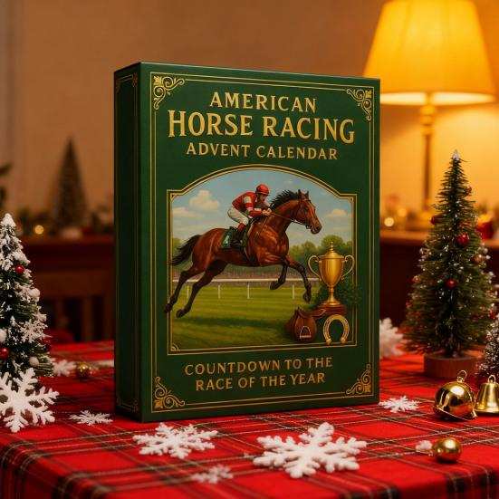 Adventskalender Hestemotiv 24-dagers nedtelling Julegavekalender Juletre Høytidsfestdekor