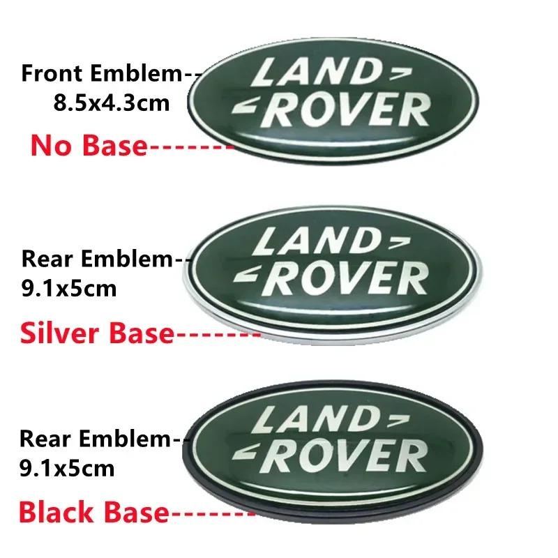 Car Front Grille Rear Tail Trunk Emblem Sticker for Land Rover Discovery Range Rover Evpque Defender 3 4 Freelander OVERFINCH XSS1