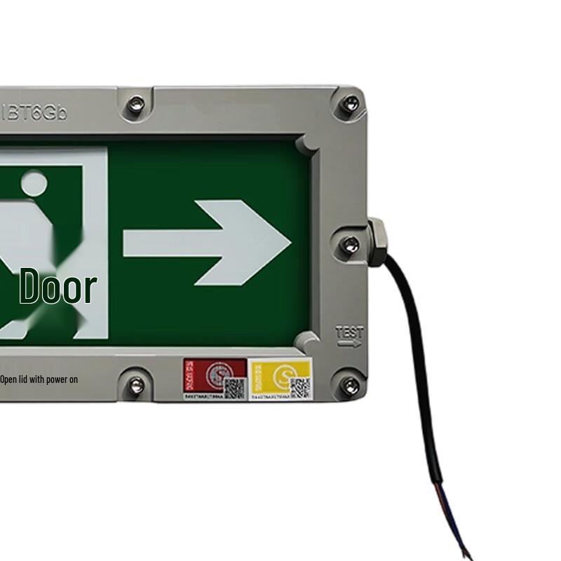 Yingyu EX Certified Rechargeable Double-Headed LED Emergency Exit Sign Light