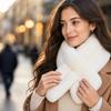 Women's Versatile Thick Neck Warmer and Cute Neck Gaiter Scarf for Winter
