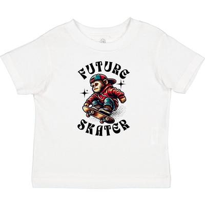 Inktastic Boys Skateboarding Future Skater Baby T-Shirt Skateboarder Clothes