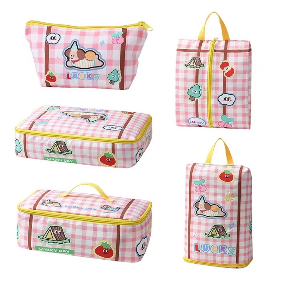 Large Capacity Cosmetic Organizer Handbag Waterproof Luggage Storage Bag Clothes Underwear Shoes