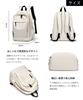 HiT COLLECTION 20L Waterproof and Fits a Large Ivory Women's Backpack, Lightweight, 14-inch Laptop, Capacity, Cute, Casual, Business, Unisex,
