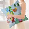 Happy Tree Friends Pillow Covers Cartoon Sofa Decorative Home Double-sided Printing Short Plush Cute Cushion Cover