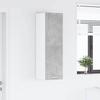 Hanging Cabinet with Door Concrete Grey 30 X 31 X 100 Cm Particleboard