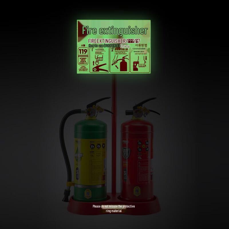 Flame Warrior Fire Extinguisher Tray