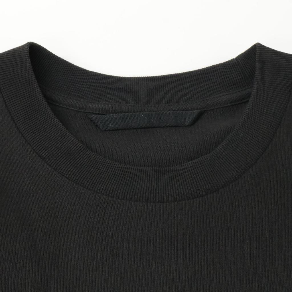 MONCLER 23 years J20918D00014 Logo Black Long Sleeve T-Shirt tops L blackUsed