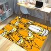 Garfield'S Many Faces Carpet For Playroom Bedroom Living Room Sofa Home Decorkids Game Area Rug Nonslip Floor Mat