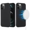 Case for iPhone 12 Pro - Silicone, Black, Shockproof