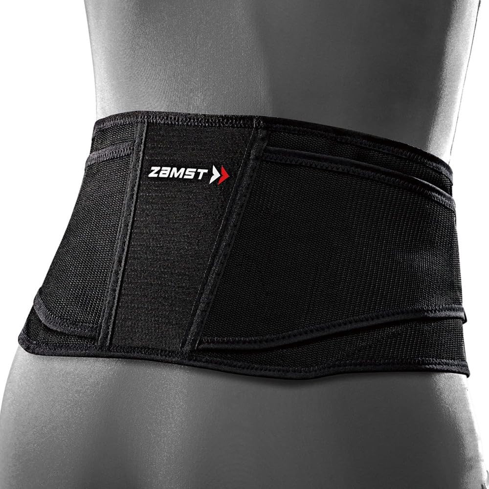 Пояс для поддержки талии ZAMST ZW-4, Размер 3XL, Черный, Дышащая сетка, для всех видов спорта, 383405 чёрный