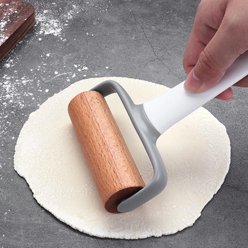 Fashion Pizza Cutting Wheel Dough Roller Plastic Texture Home Baking Equipment Ideal for Family Gatherings and Bakeries