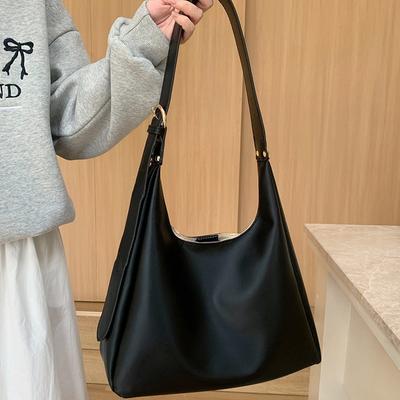 Personalized Women's Commuter Textured Shoulder Bag Women's Commuter Fashion Winter Tote Bag