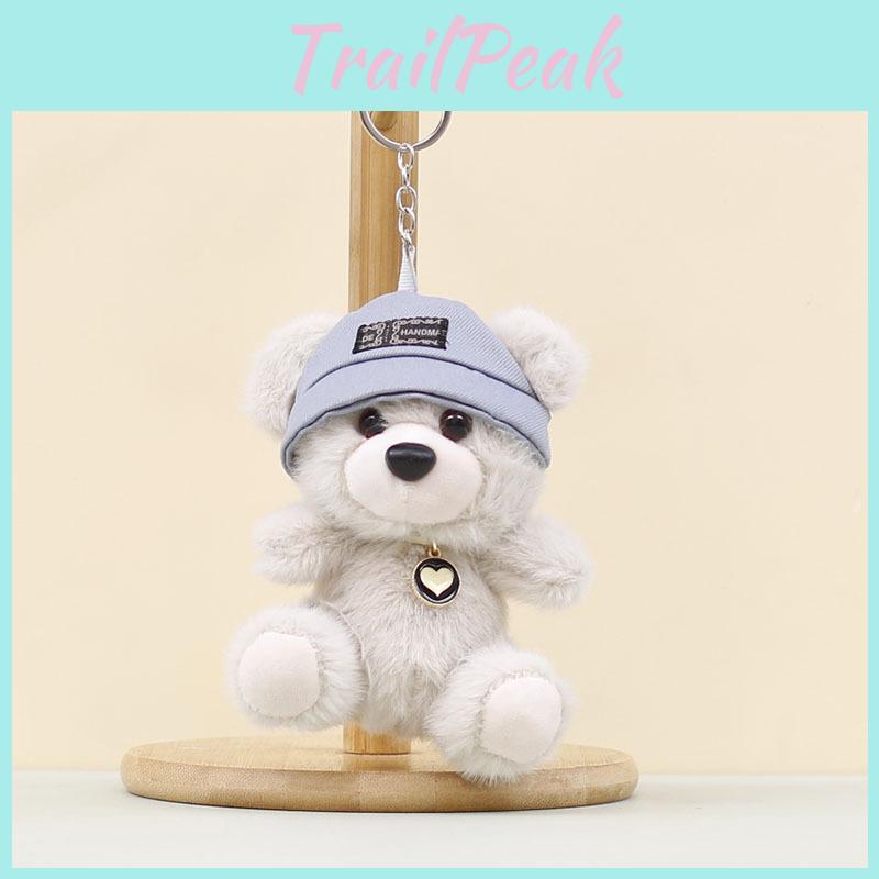 Stuffed Bear Keychain With Plush Teddy Bear Toy For Bags And Gifts