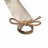 Bowknot Hemp Rope Napkin Ring Hand Woven Hemp Rope Serviette Ring For Wedding Party Table Decor