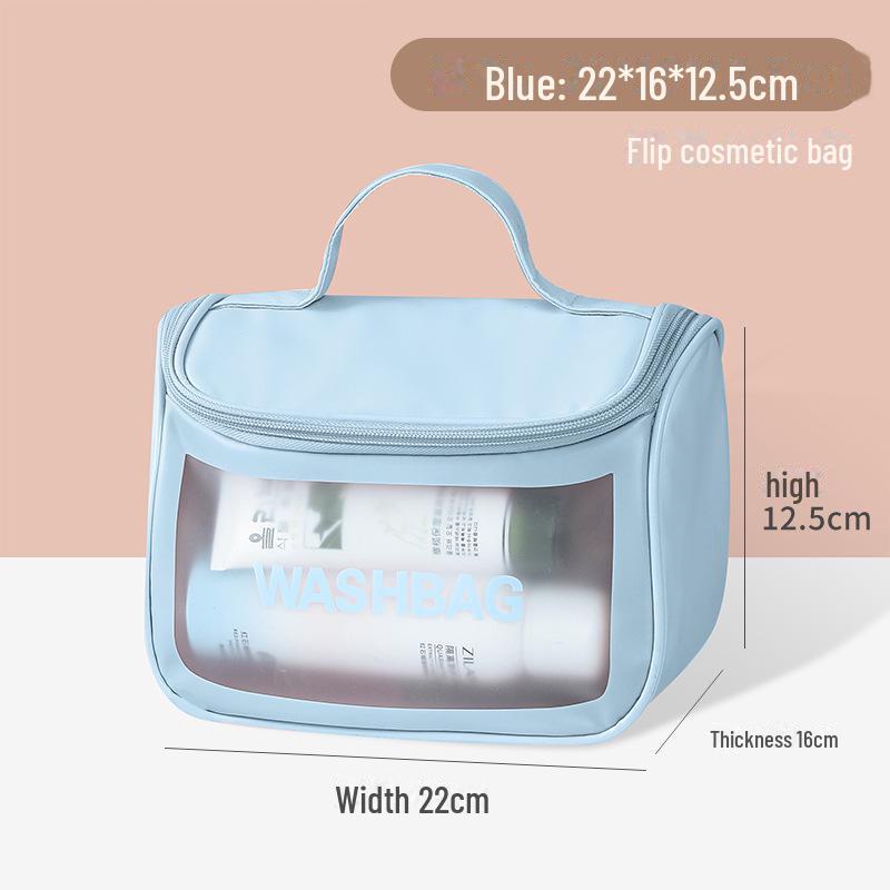Large Capacity Waterproof PVC Travel Toiletry Bag - Cross-Border Cosmetic & Swim Storage