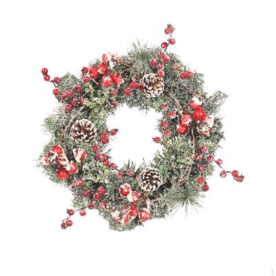 Christmas Wreath Door for Wall Office Party Decorative