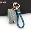 Tpu Car Key Case Cover For Fiat Panda Stilo Punto Doblo Grande Bravo 500 Ducato Minibus Folding Keychain Interior Accessories