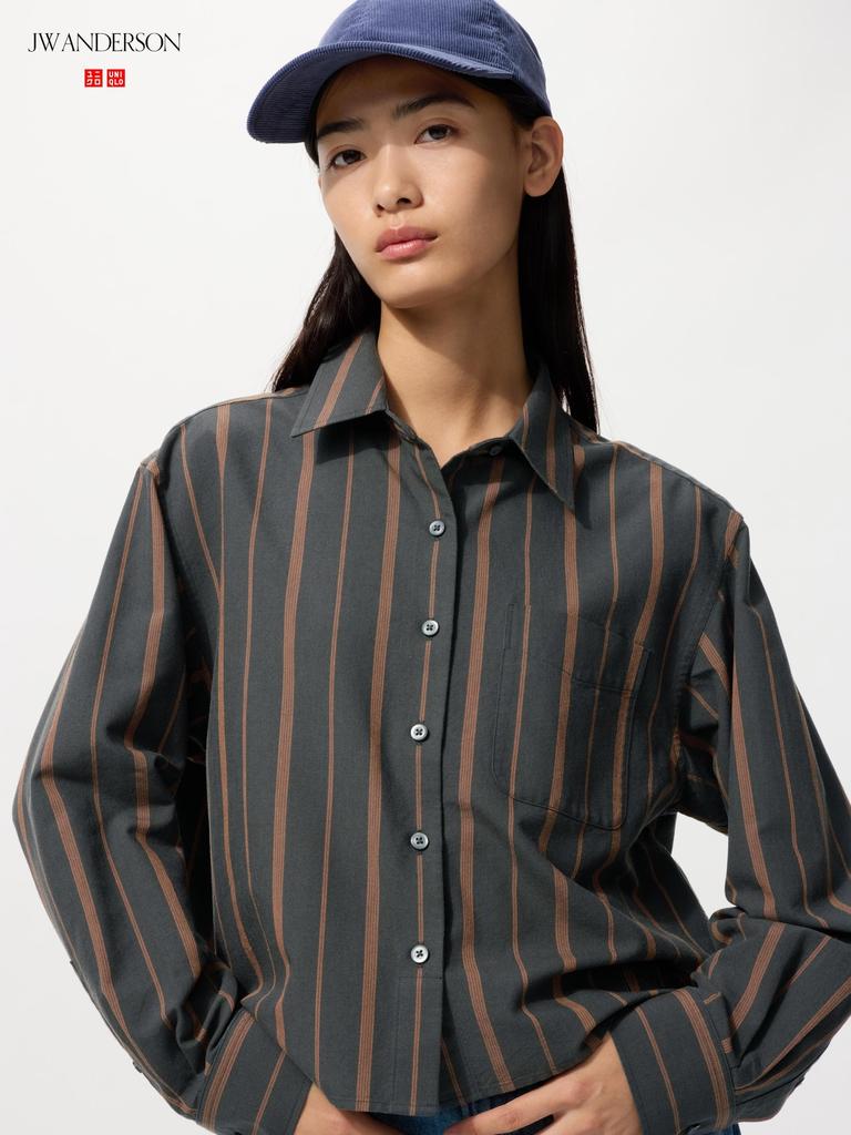 Uniqlo Japan Oxford Shirt Stripe