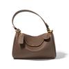 New Shoulder Messenger Bag, High-end First-layer Cowhide Pillow Bag, Simple and Versatile Underarm Women's Bag