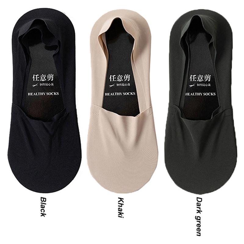 

Бренд Мужские Невидимые Носки Низкие Носки Дышащие Силиконовые Нескользящие Удобные Хлопковая Подошва Высокое Качество Подходящие Повседневные Носки EUR 38-44