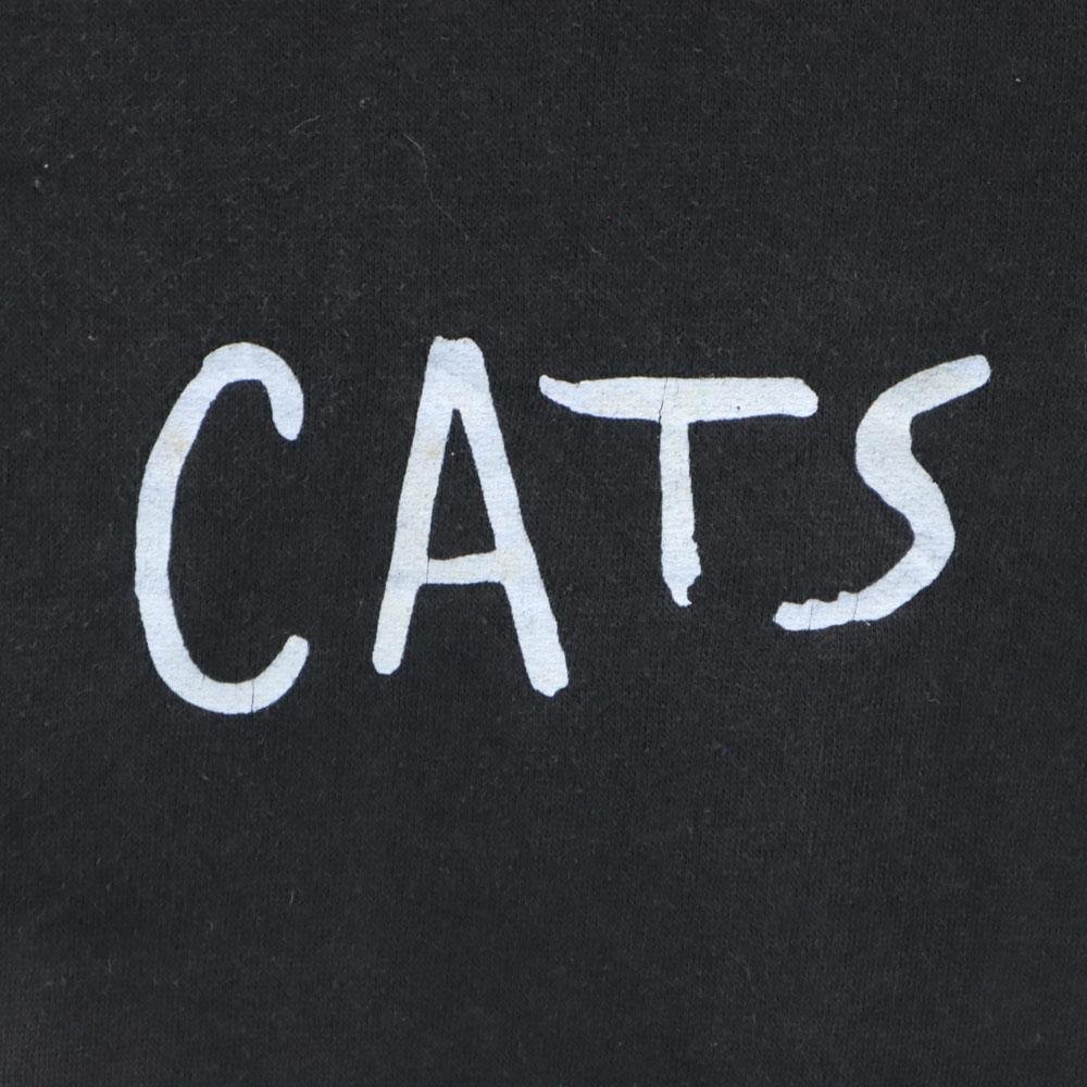 Vintage 80s CATS Shiki Theatre Company Long Sleeve Trainer Men's Used