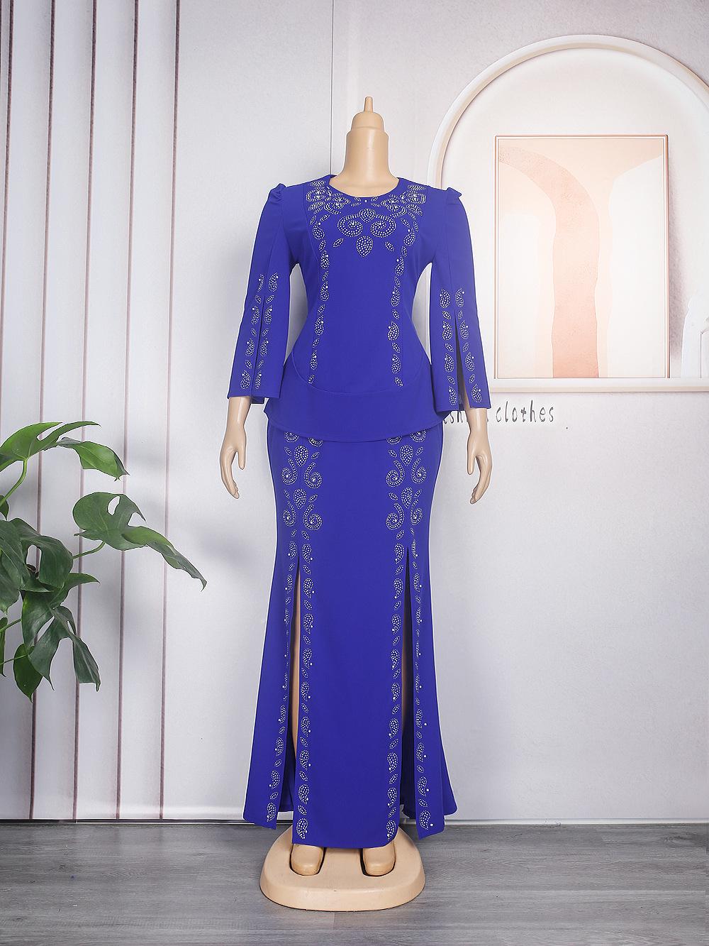 

2022 Жіночий однотонний професійний костюм-двійка великого розміру з рукавами три чверті