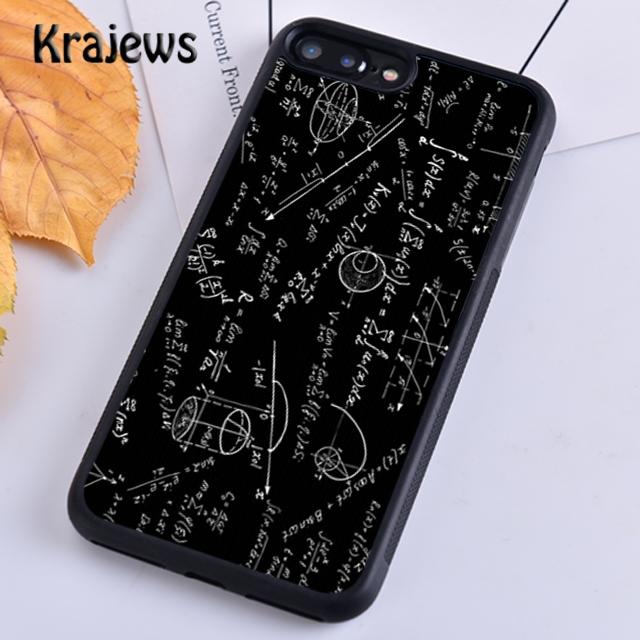 Krajews Math Formulas Equations Soft Phone Case Cover For iPhone 17 Air 16 15 14 plus 11 12 13 pro max coque Fundas