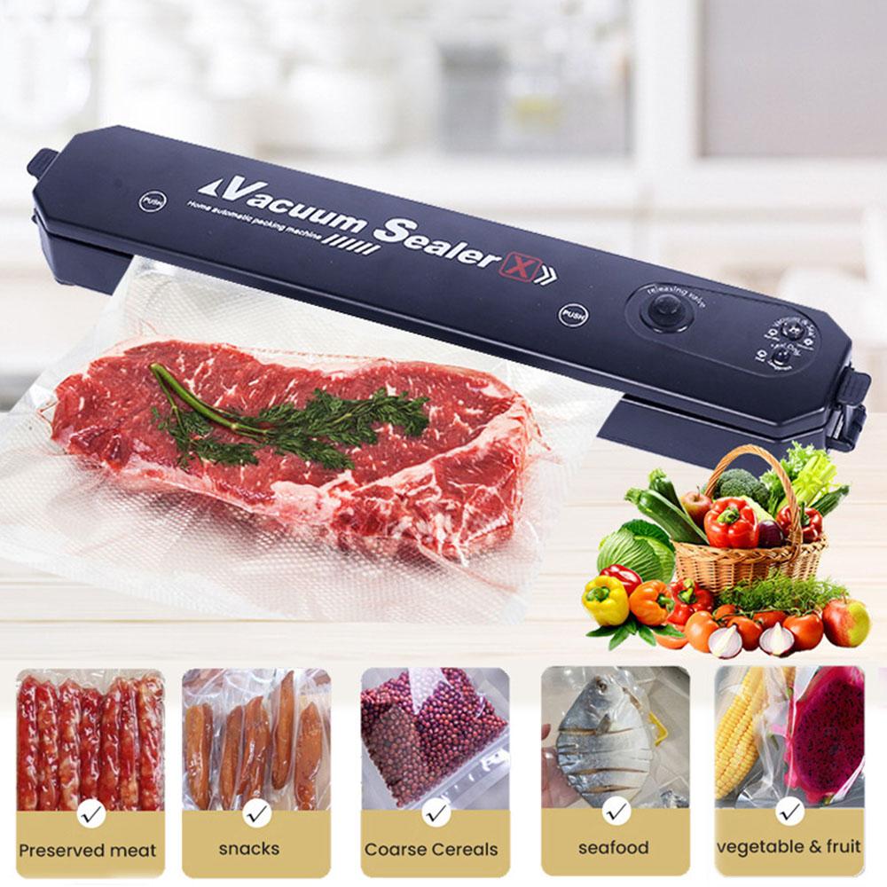 Food Vacuum Sealer 220V/110V Commercial Household Food Vacuum Sealer Packing Machine Food Saver Vacuum Sealer