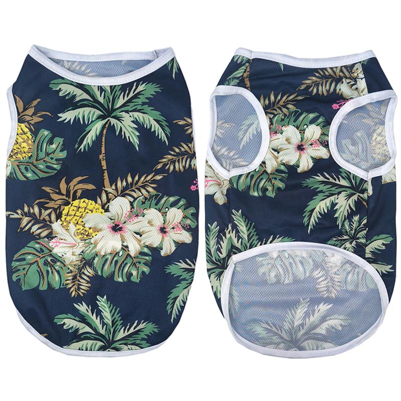 

Літній одяг для собак Жилет для маленьких середніх собак Футболка з принтом Щеня Коти Дихаюча чихуахуа Французький бульдог Святковий костюм для вечірки Товари для тварин XS