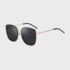 Neo Retro 3812SS Oversized Sunglasses BLACK
