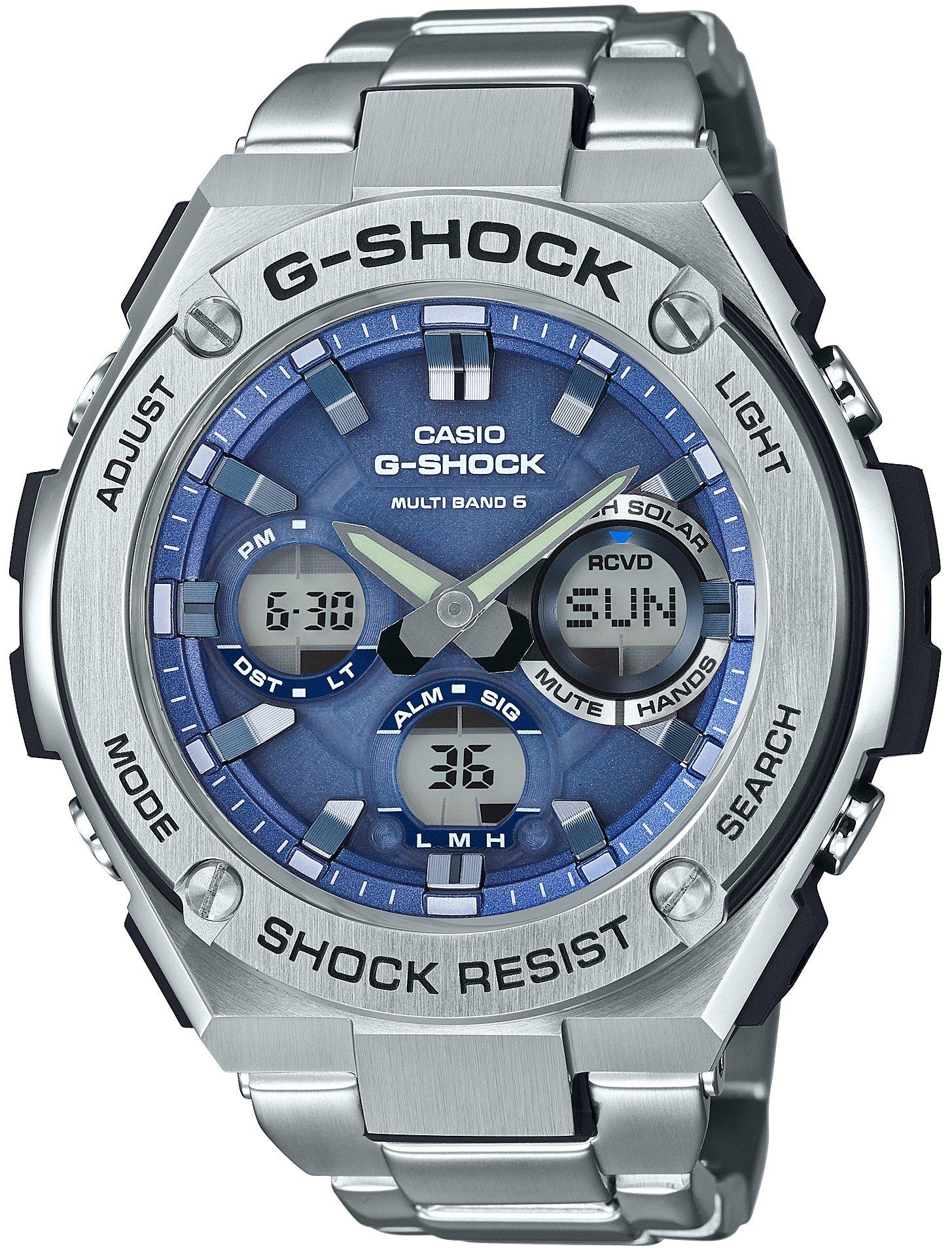 

[Casio] G-Shock G-STEEL Radio Solar GST-W110D-2AJF Silver