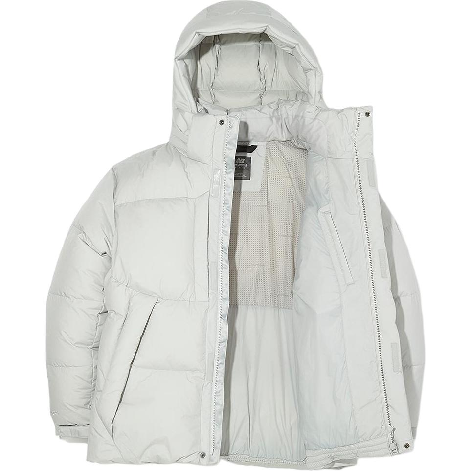 New Balance Down Jacket Unisex Light Gray NBNPE42103-16