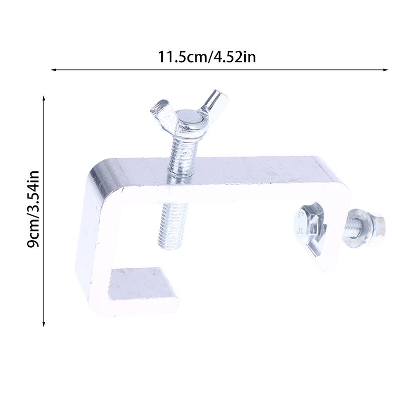 15-41Mm Pipe Square Tubes Clamps Aluminum Alloy Clamp Truss Mounting Hooks For Stage Lighting Effects Fair Event Disco