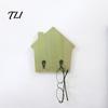 Self Adhesive Wood Hooks for Home House Shape Wall Storage Hook, Strong Traceless Decorative Apartment Renters American Style Hanger Entryway