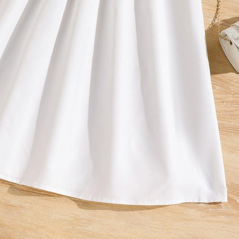 Girl Sleeveless Suspender Dress Children Kid Casual Summer Beach Sundress Princess Dresses Clothes