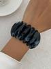 Ingemark 7 Colors Vintage Elastic Resin Plastic Bangles for Women 2025 New Trend Boho Geometric Round Bracelets Y2K Jewelry Gift