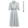 ELLASSAY Women's Spring Striped Shirt Dress