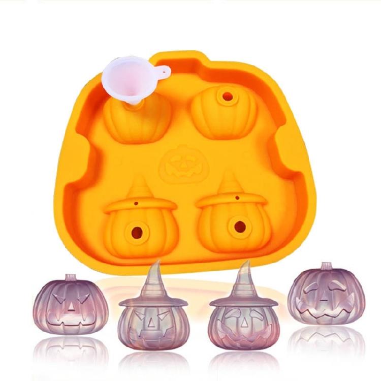 Easy Release Silicone Mold Ice Cube Tray for Whiskey Cocktail and Juice Beverage