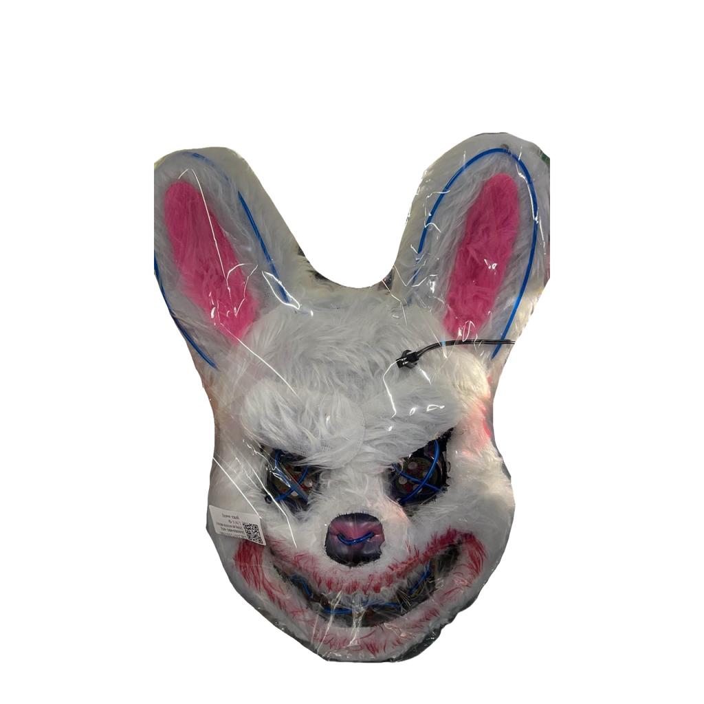 Halloween Luminous Mask Black Bear Brown Bear Cos Props LED Dance Party Scary Mask