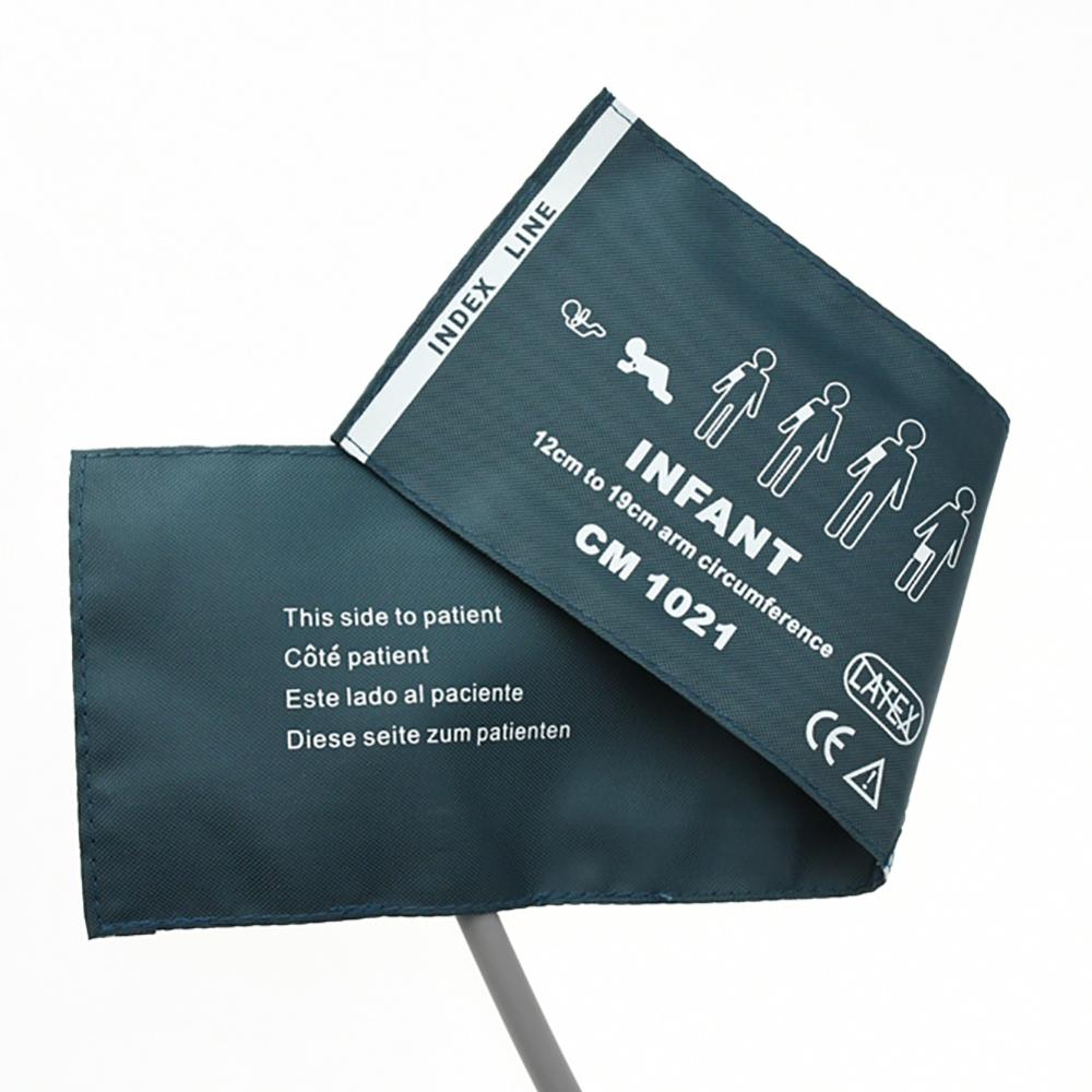 Hochwertige austauschbare Blutdruckmanschette, Armumfang 12–19 cm, Zubehör für Krankenhausmonitore(CM-1021S-01)