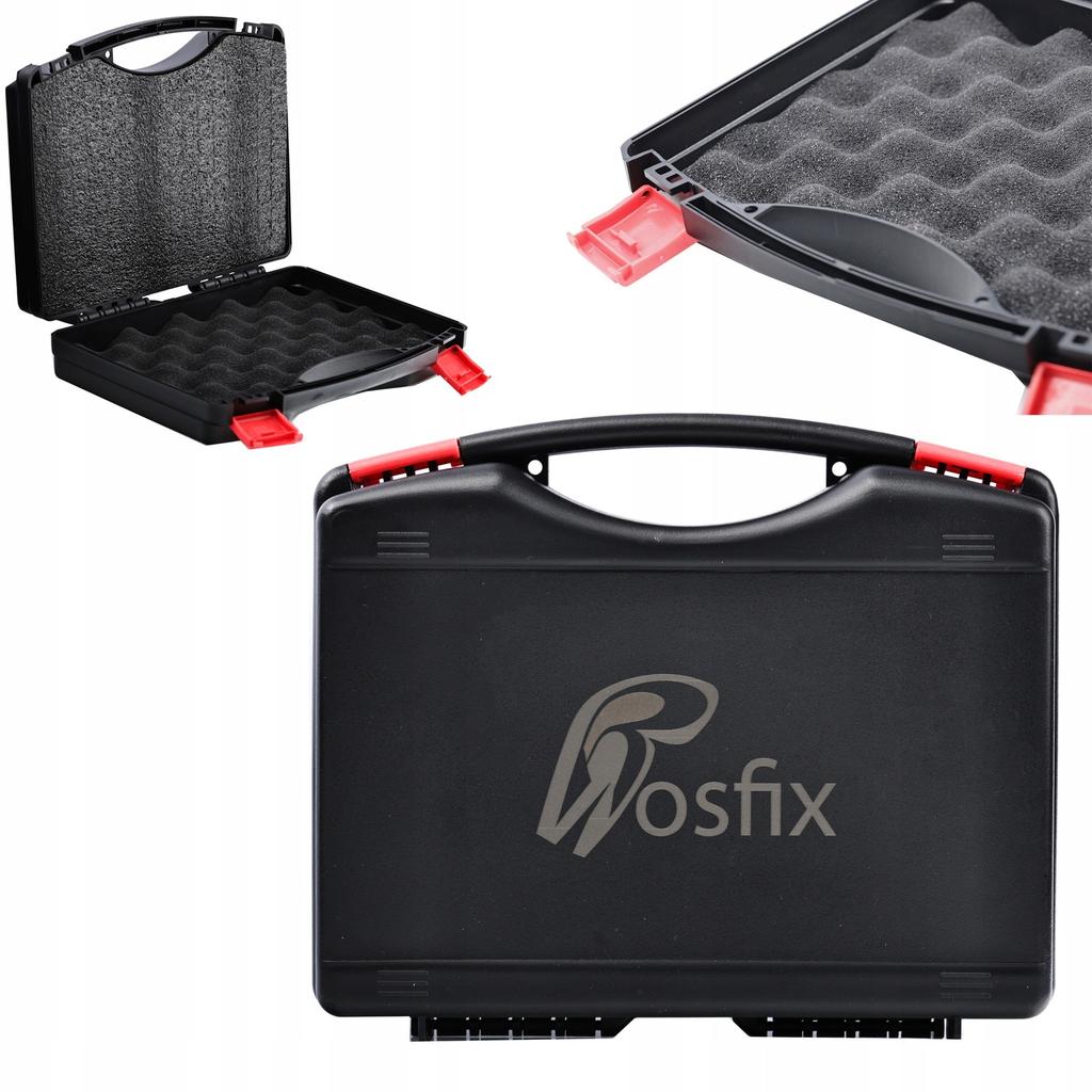 Rosfix Zestaw Lutowniczy 10w1 – Lutownica Orange Rottweiler z 18 Grotami | Cyna 0,8mm, Topnik RMA-223, Walizka 253x213x72mm